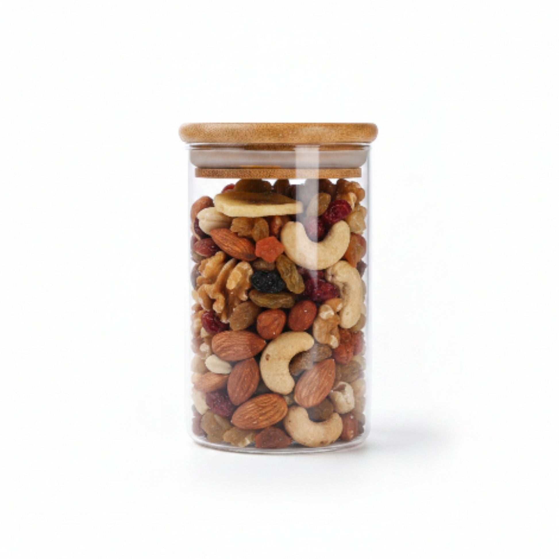 Glass Storage with Bamboo Lid