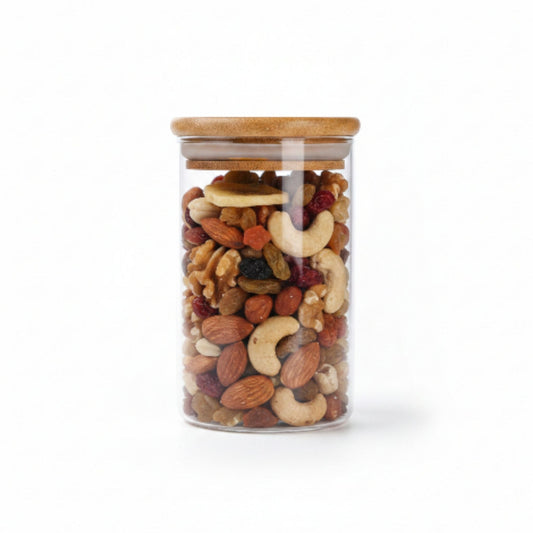 Glass Storage with Bamboo Lid