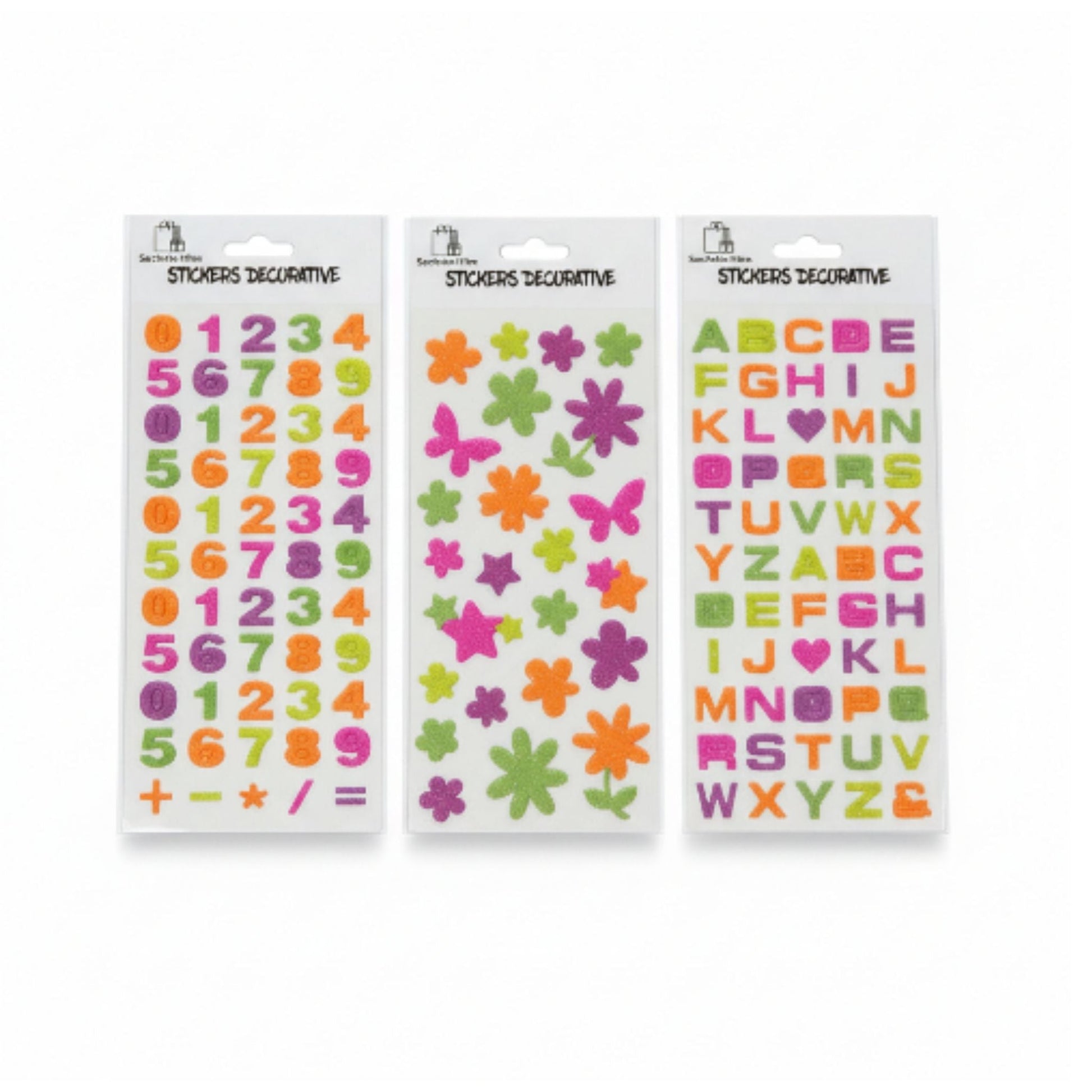 Glitter Foam Sticker