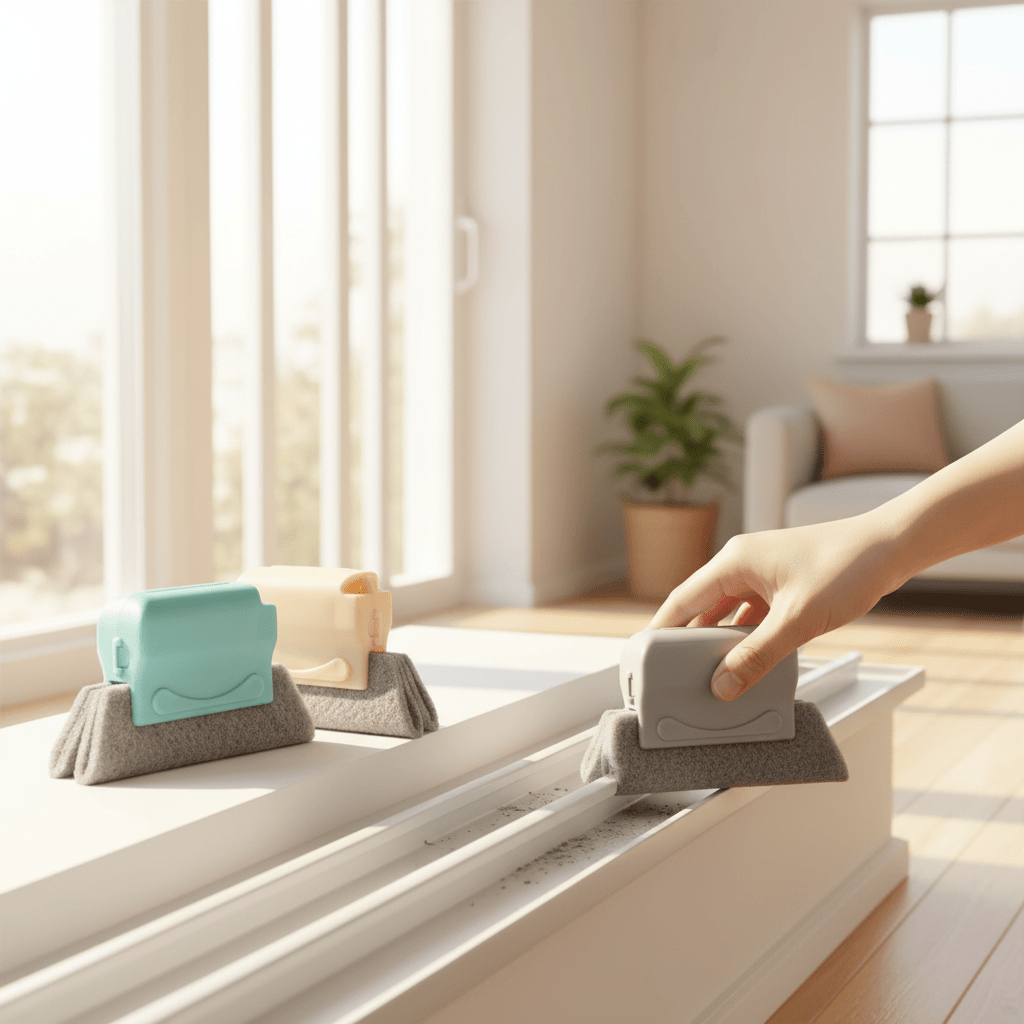 Groove Cleaning Brush – Window Track & Gap Cleaning Tool Lifestyle