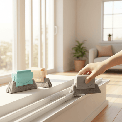Groove Cleaning Brush – Window Track & Gap Cleaning Tool Lifestyle