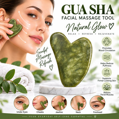 Guasha Stone – Facial Massage & Skincare Tool