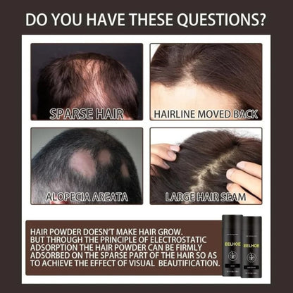 Hair Building Fibres Black