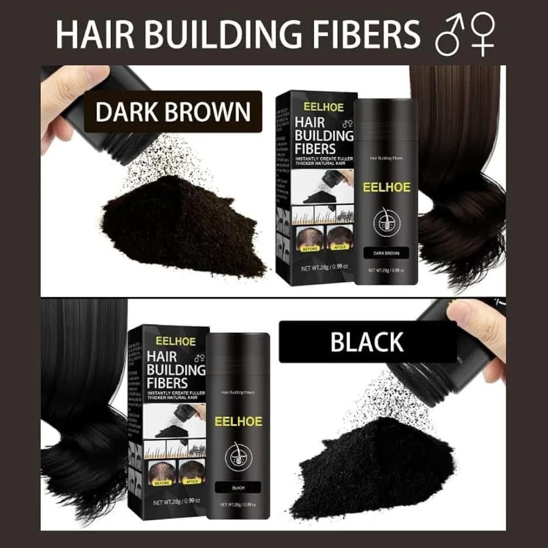 Hair Building Fibres Black