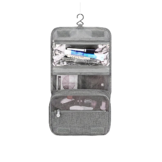 Hanging Toiletry Organizer Bag for Travel & Bathroom Storage