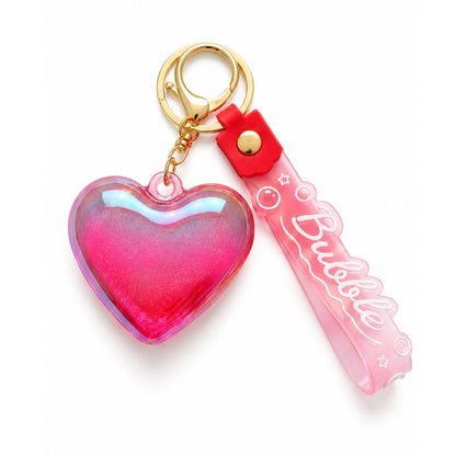 Heart Bubble Keyring – Bubble Sensory Fidget Toy with Keychain