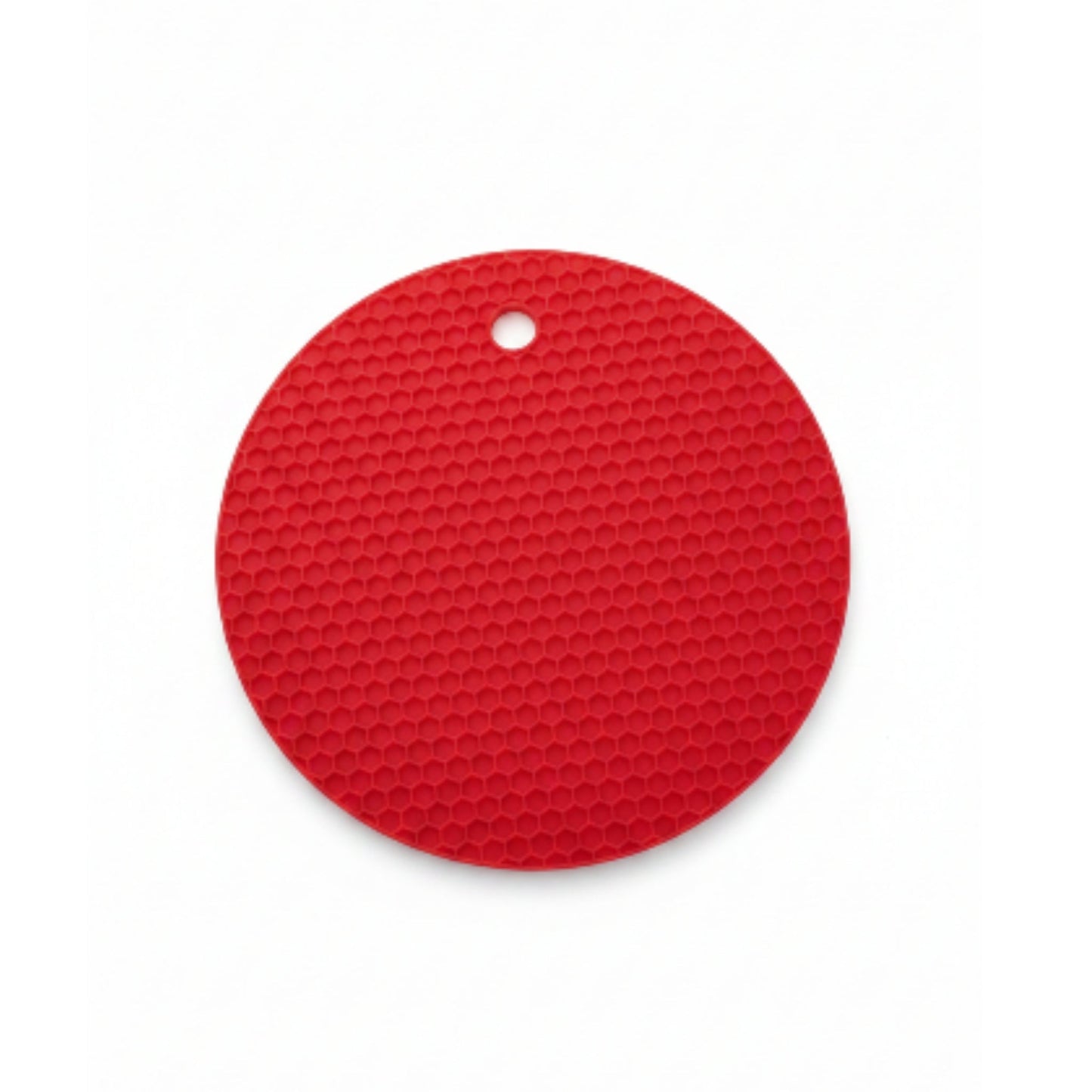 Heat Resistant Silicone Round Pot Mat & Trivet for Kitchen