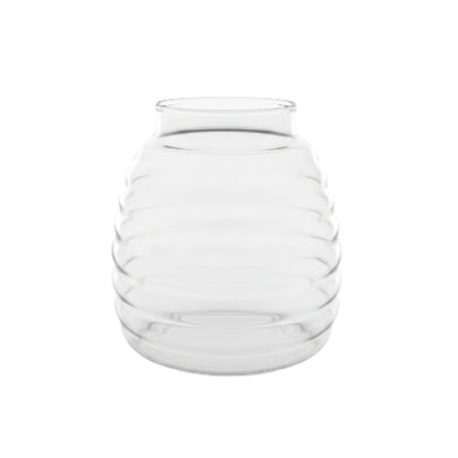 Honey Jar On White Background