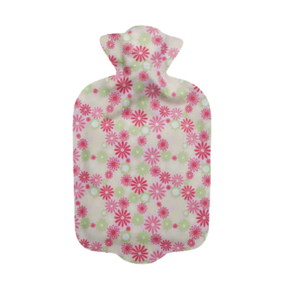 Hot Water Bottle - Light Pink Flower