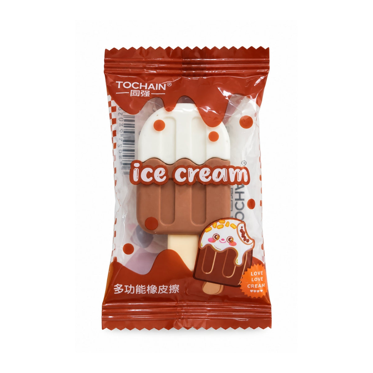 Ice Cream Eraser – Cute Novelty Stationery Eraser – Ice Cream Design