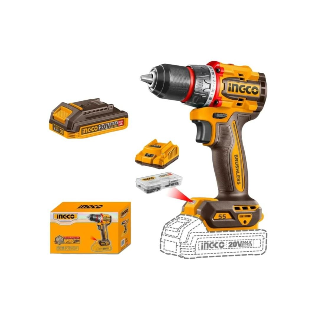 Ingco Cordless Drill Kit