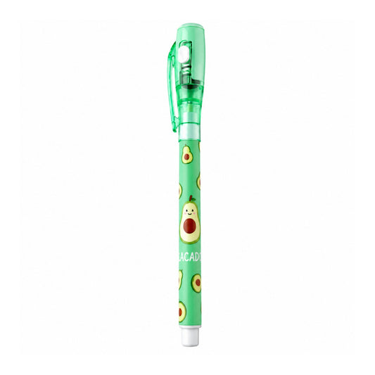 Invisible Ink Pen with UV Light - Secret Message Spy Pen