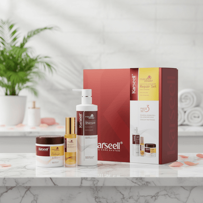 Karseel Gift Set 1 Shampoo,Mask,Oil