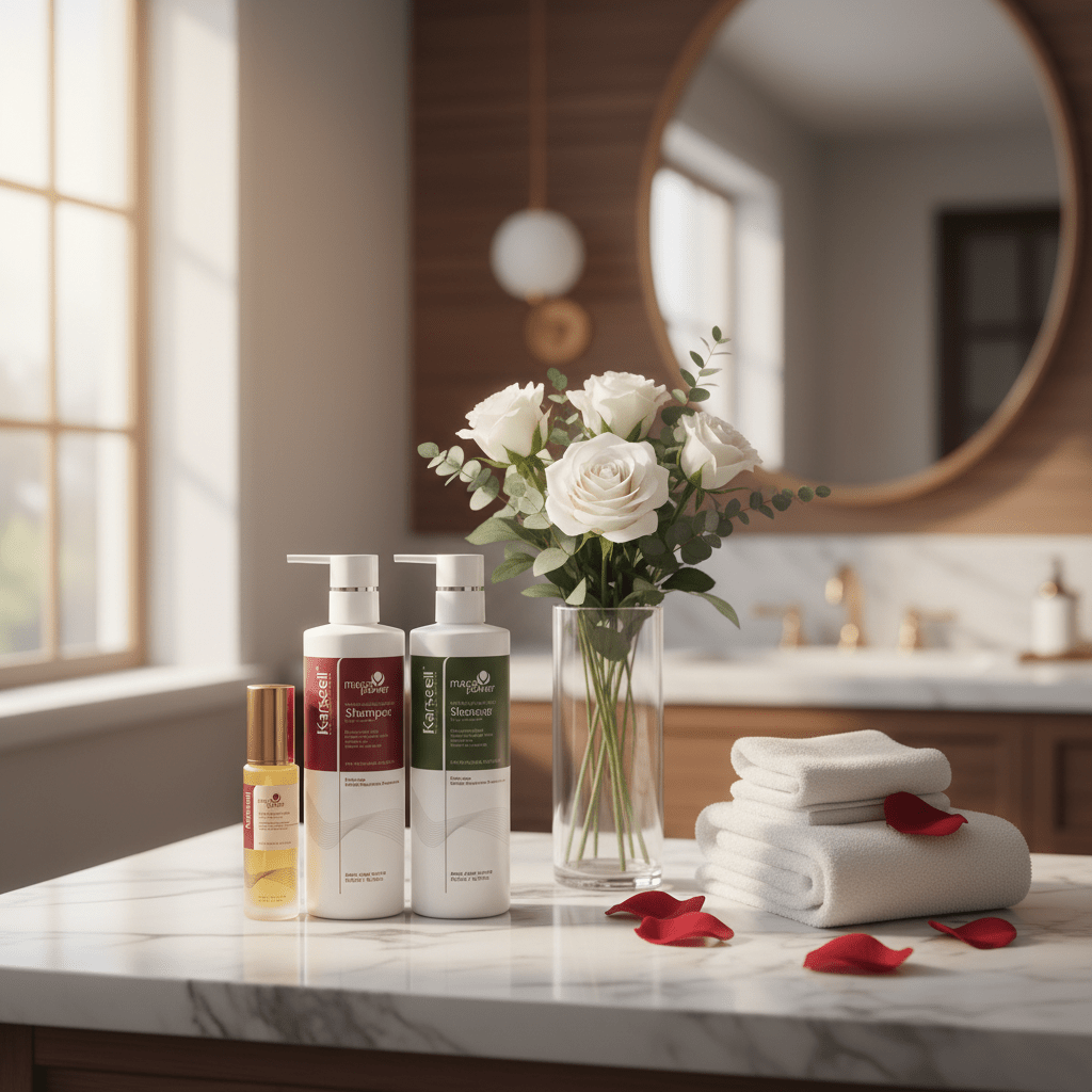 Karseel Gift Set 2 Shampoo,Conditioner,Oil