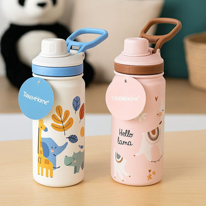 Kids 3D Printed Stainless Steel Flask 500ml