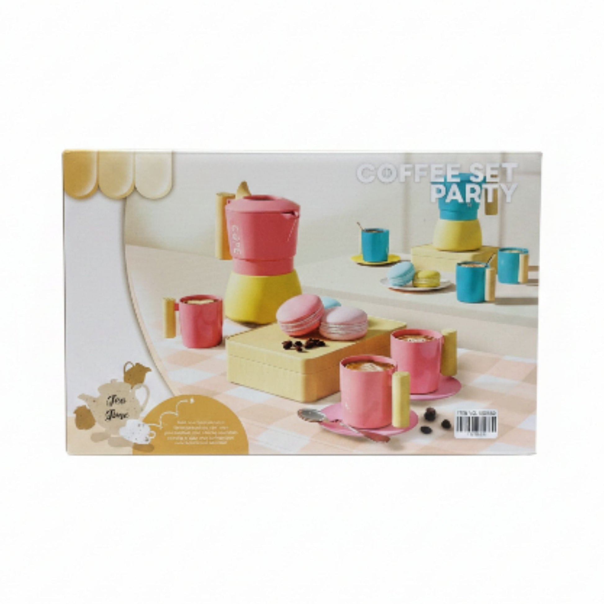 Kids Coffee Party Set - Pink