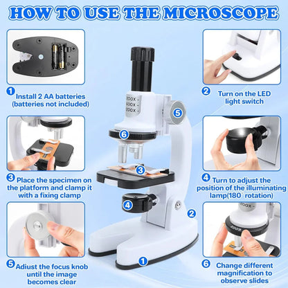 Kids Microscope – Educational Science Discovery Toy