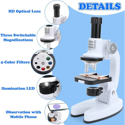 Kids Microscope – Educational Science Discovery Toy Details
