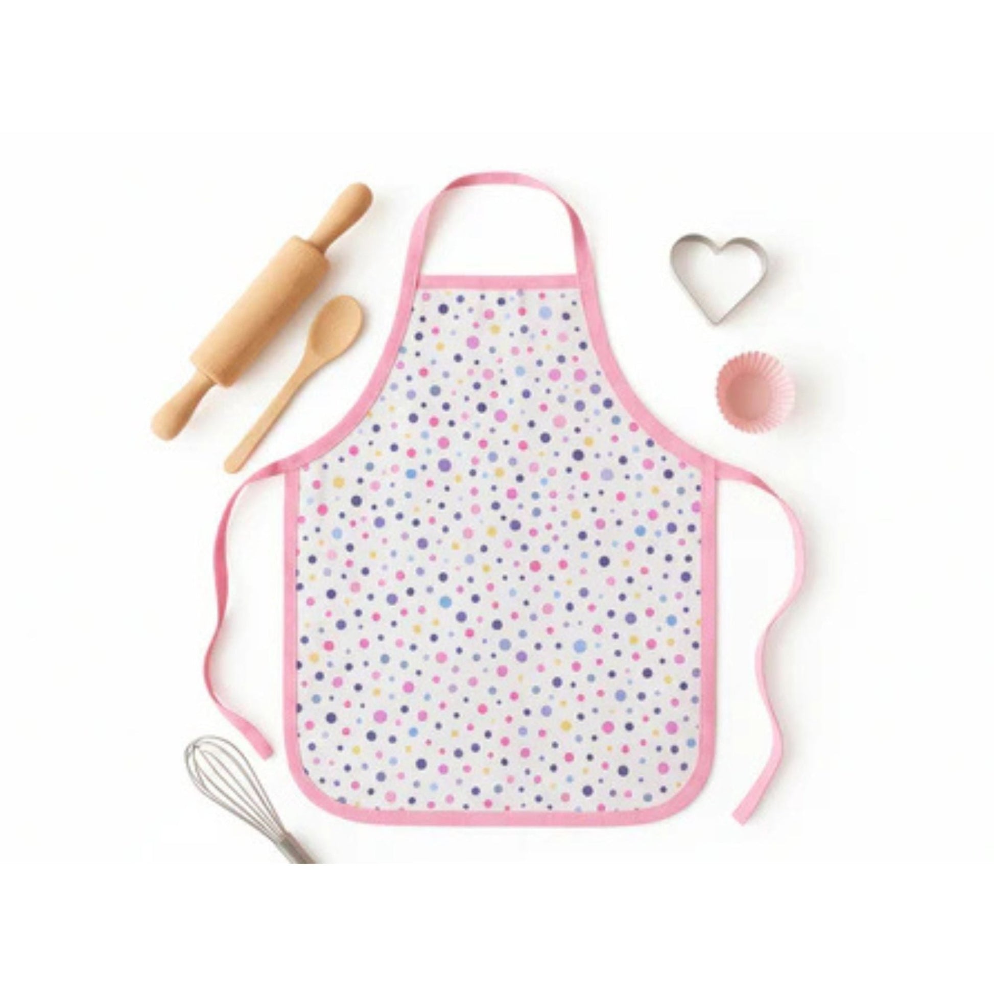 Kids Pink Baking Apron
