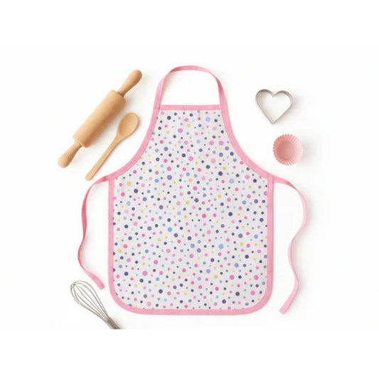 Kids Pink Baking Apron