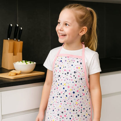 Kids Pink Baking Apron