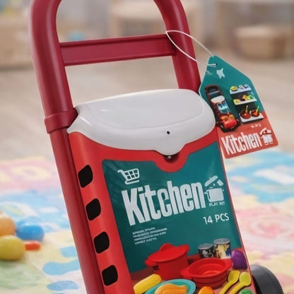 Kids Shopping/Kitchen Cart Toy