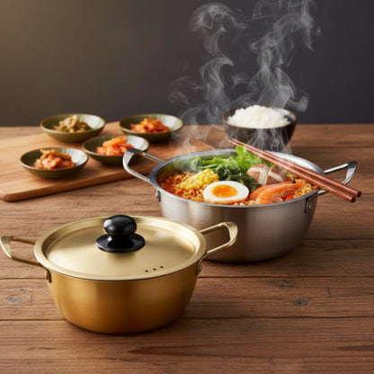 Korean Noodle Pot Set Lifestyle
