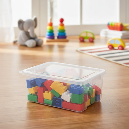 Large Building Blocks In Storage Box 34pc