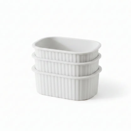 Large Stackable Storage Box – 32x25x11cm Multi-Purpose Home Organizer Container