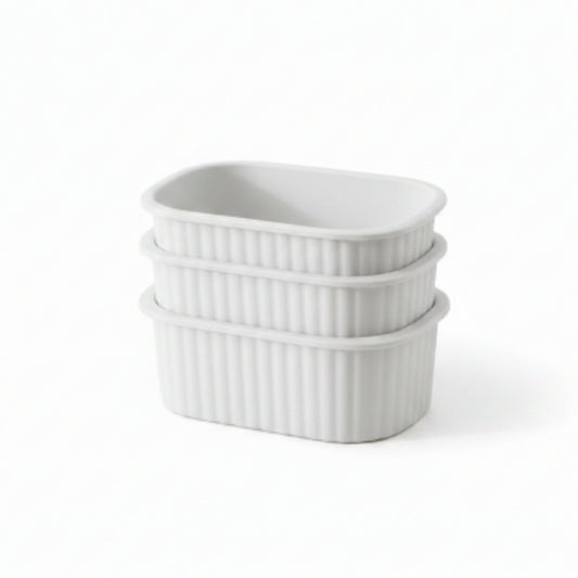 Large Stackable Storage Box – 32x25x11cm Multi-Purpose Home Organizer Container