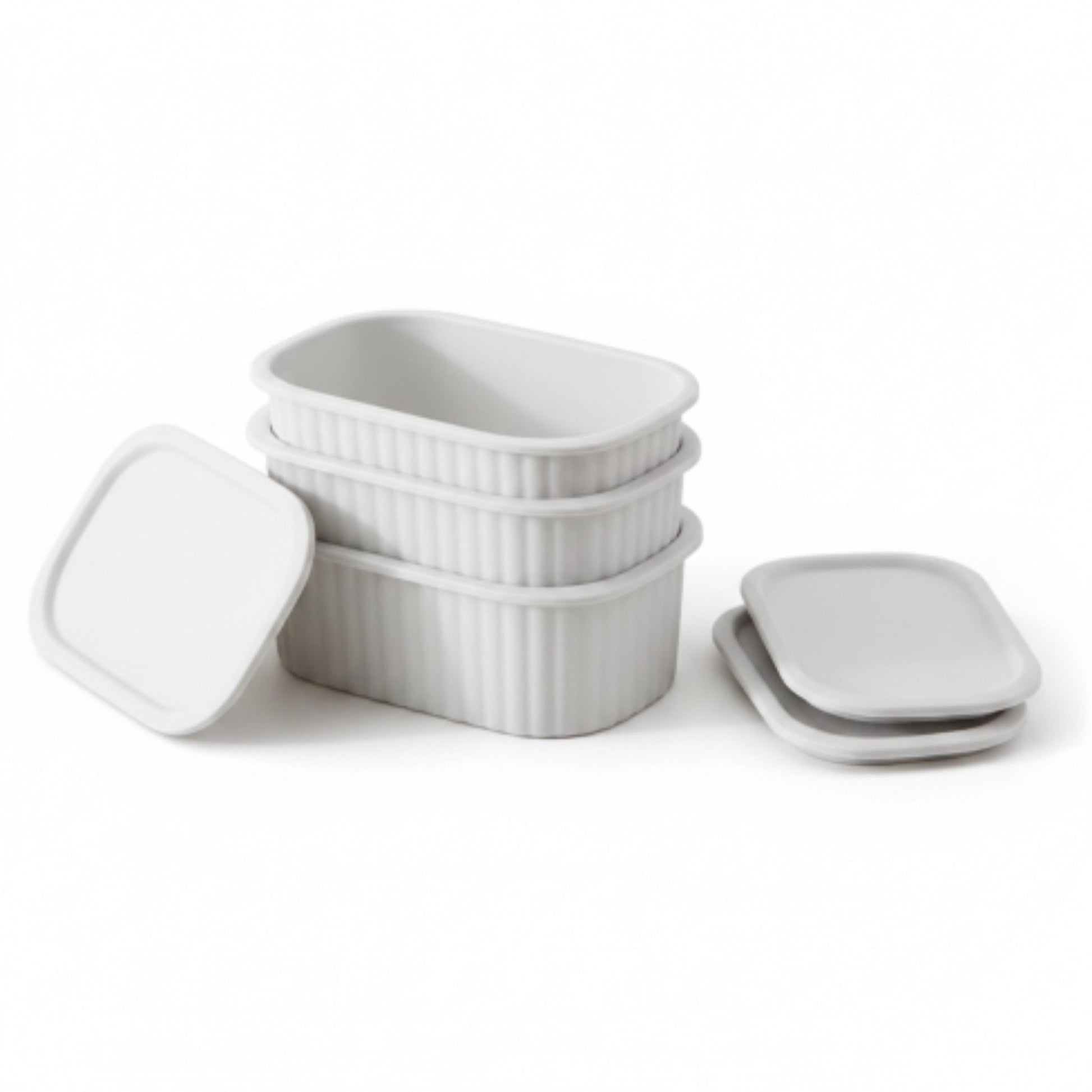 Large Stackable Storage Box – 32x25x11cm Multi-Purpose Home Organizer Container