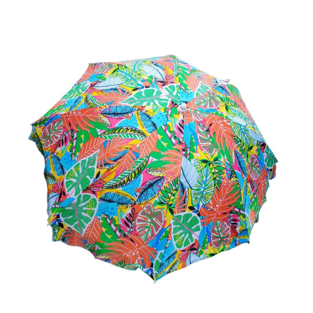 Large Summer Beach Umbrellas - Tropical