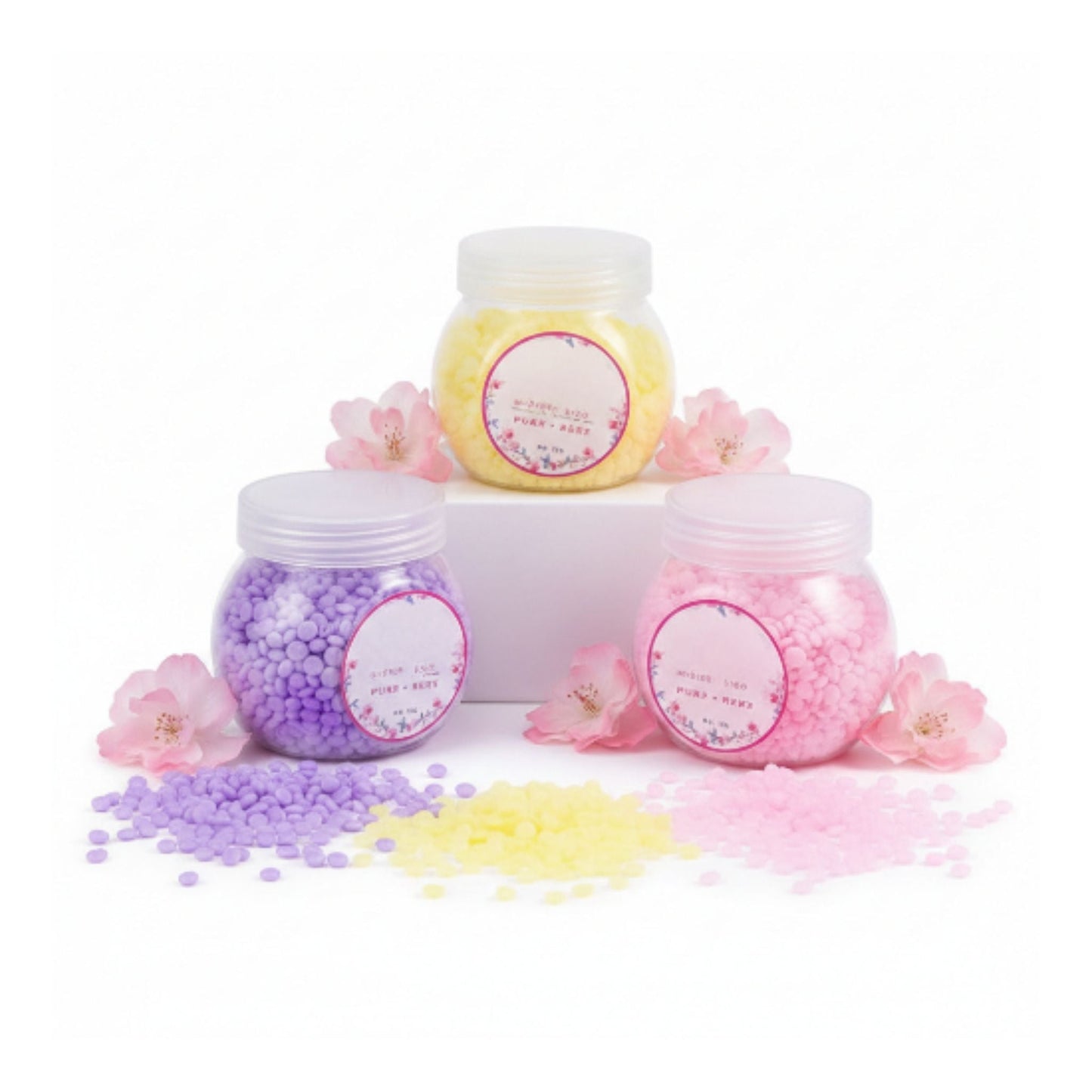 Laundry Beads 100g Fragrance Booster On White Background
