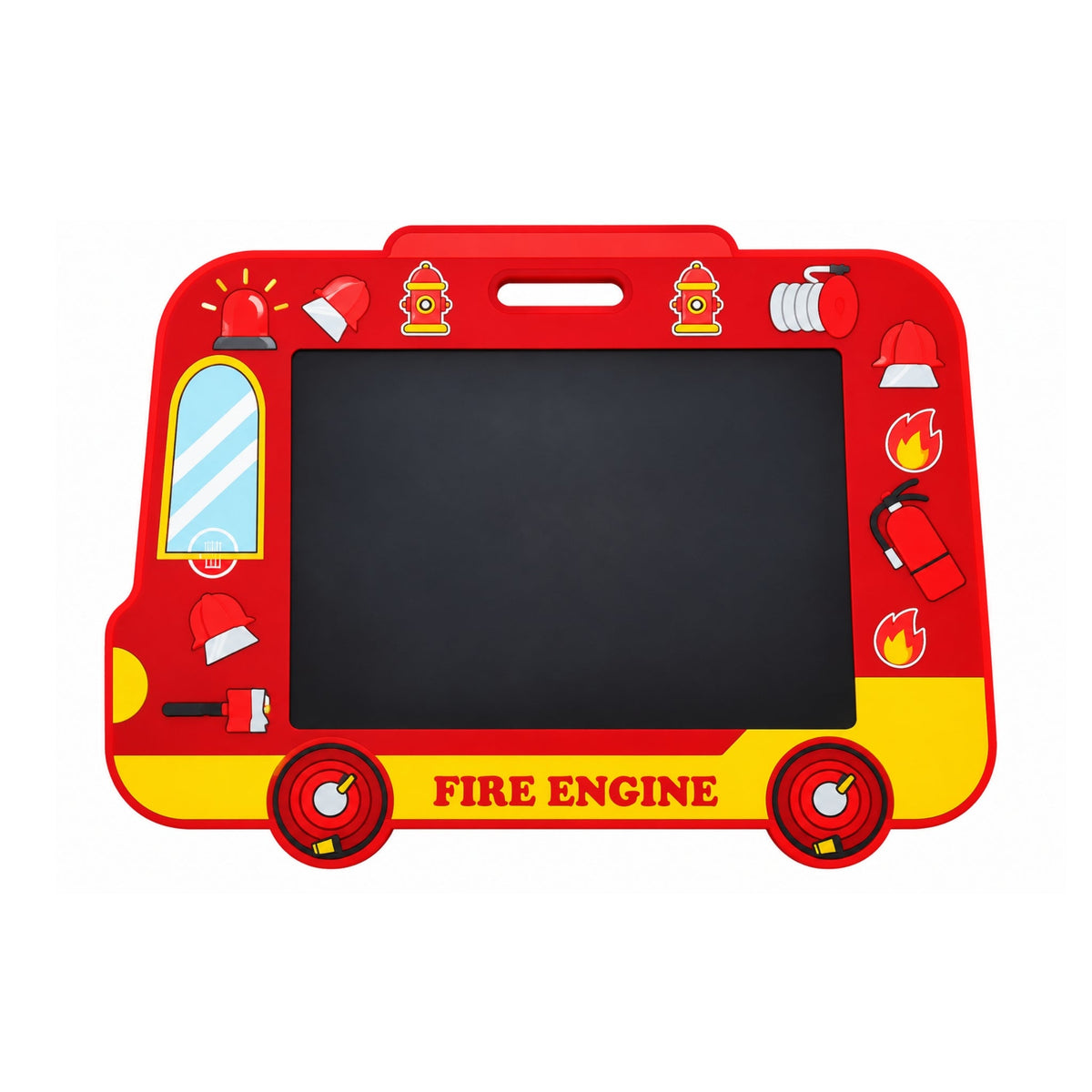 LCD Writing Board – Reusable Drawing & Doodle Tablet With Writing Pen – Assorted Vehicle Designs