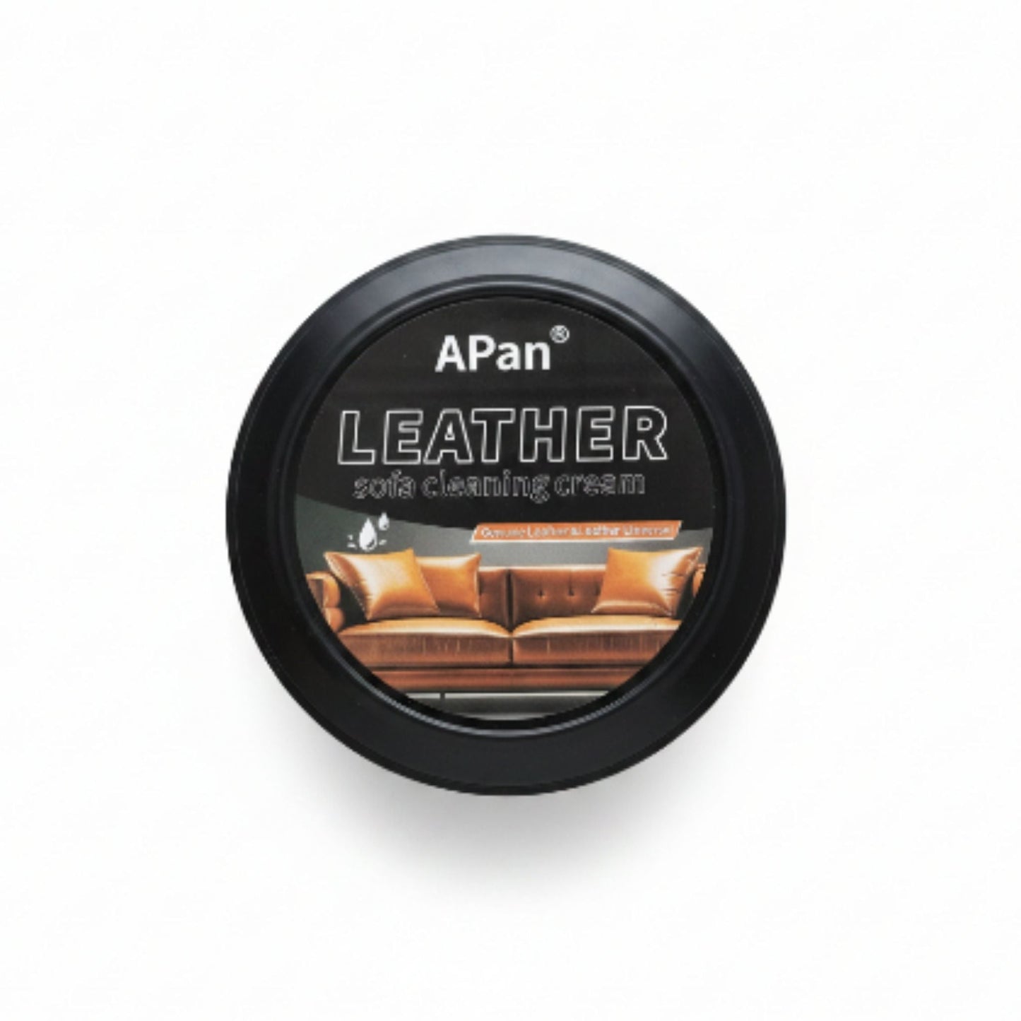 Leather Cleaning Cream - 160g On White Background