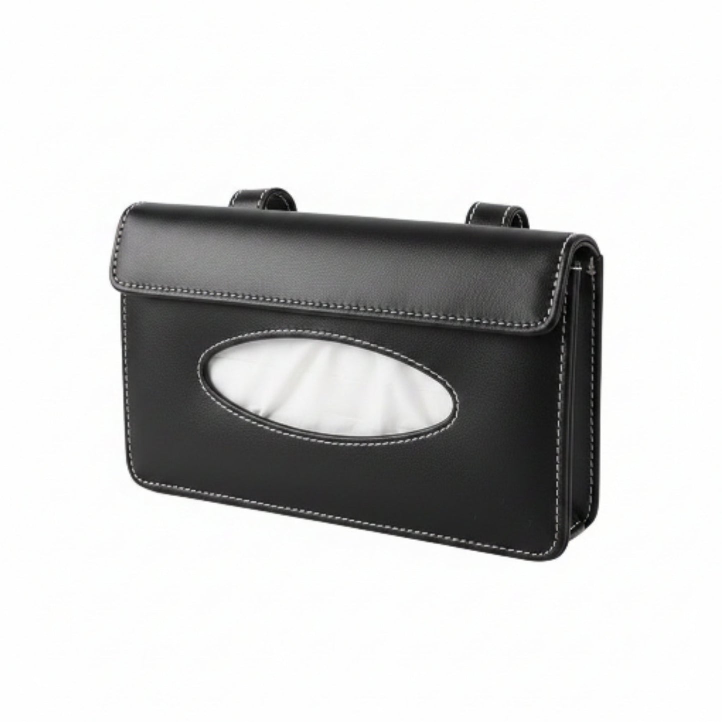 Leatherette Car Tissue Holder