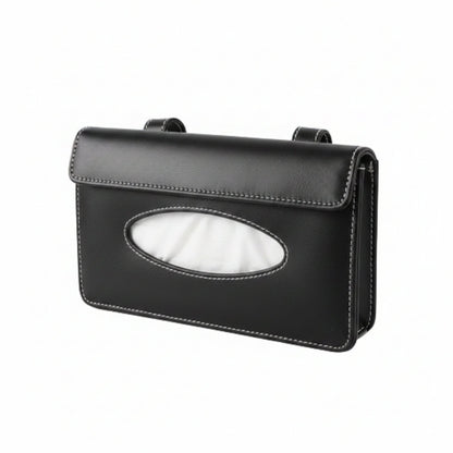 Leatherette Car Tissue Holder