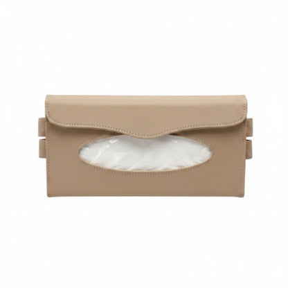 Leatherette Car Tissue Holder