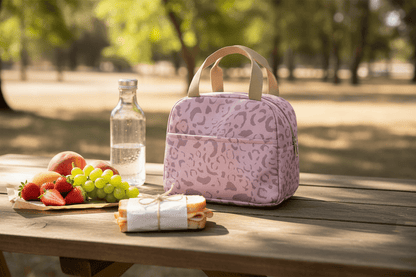 Leopard Insulated Lunch Bag 23x14x20cm
