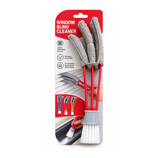 Liao Blind Cleaner – 3 Blade Dust Cleaning Tool with Reusable Microfibre Sleeves