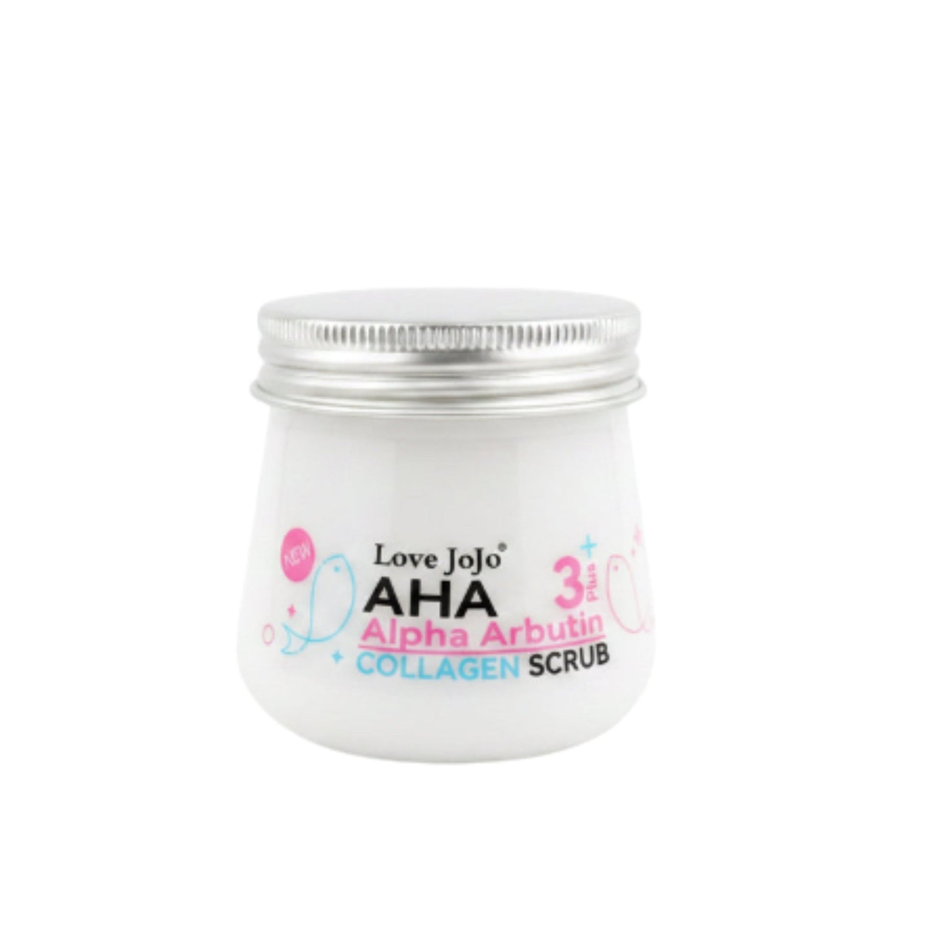 Love JoJo AHA Alpha Arbutin 3+ Collagen Scrub 80g