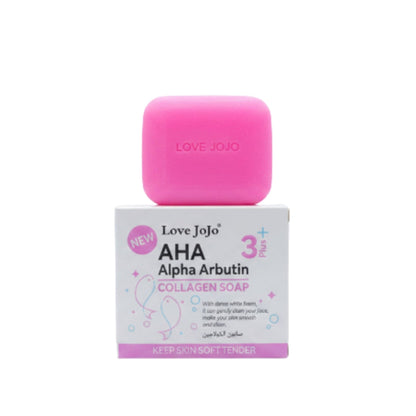 Love JoJo AHA Alpha Arbutin 3+ Collagen Soap 110G