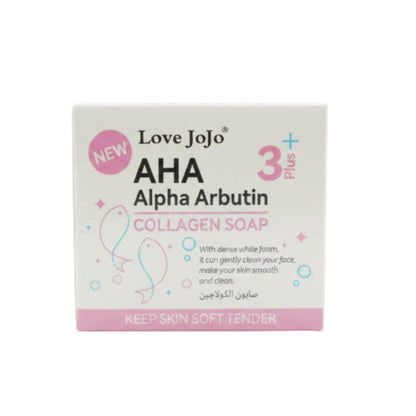 Love JoJo AHA Alpha Arbutin 3+ Collagen Soap 110G