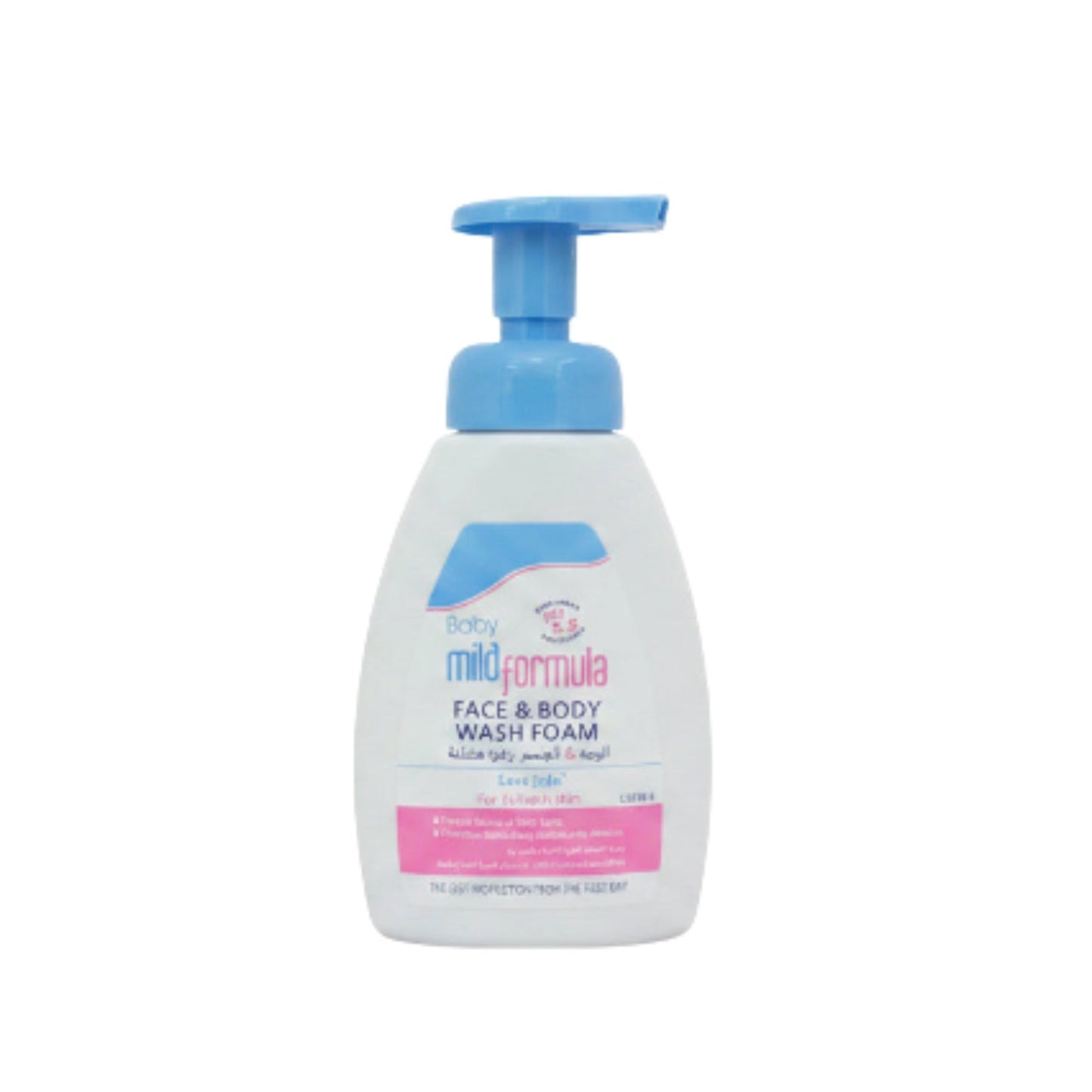 Love JoJo Baby Mild Formula Face And Body Wash Foam 450ml