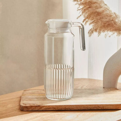 Luminarc Gridz Fridge Jug with Lid – 1.3L