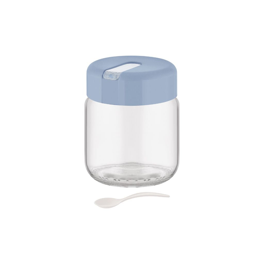 Bager Fiesta Glass Jar with Spoon -210ml