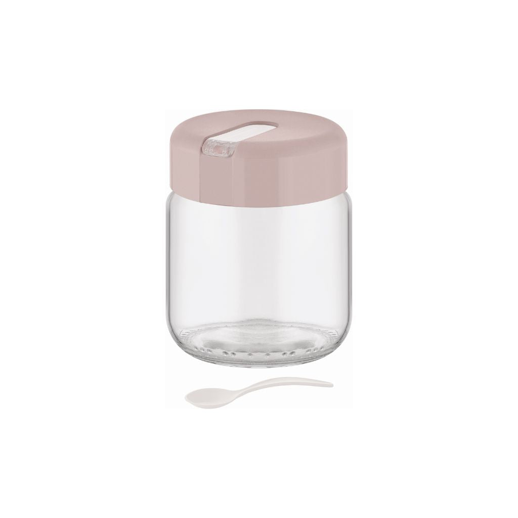 Bager Fiesta Glass Jar with Spoon -210ml
