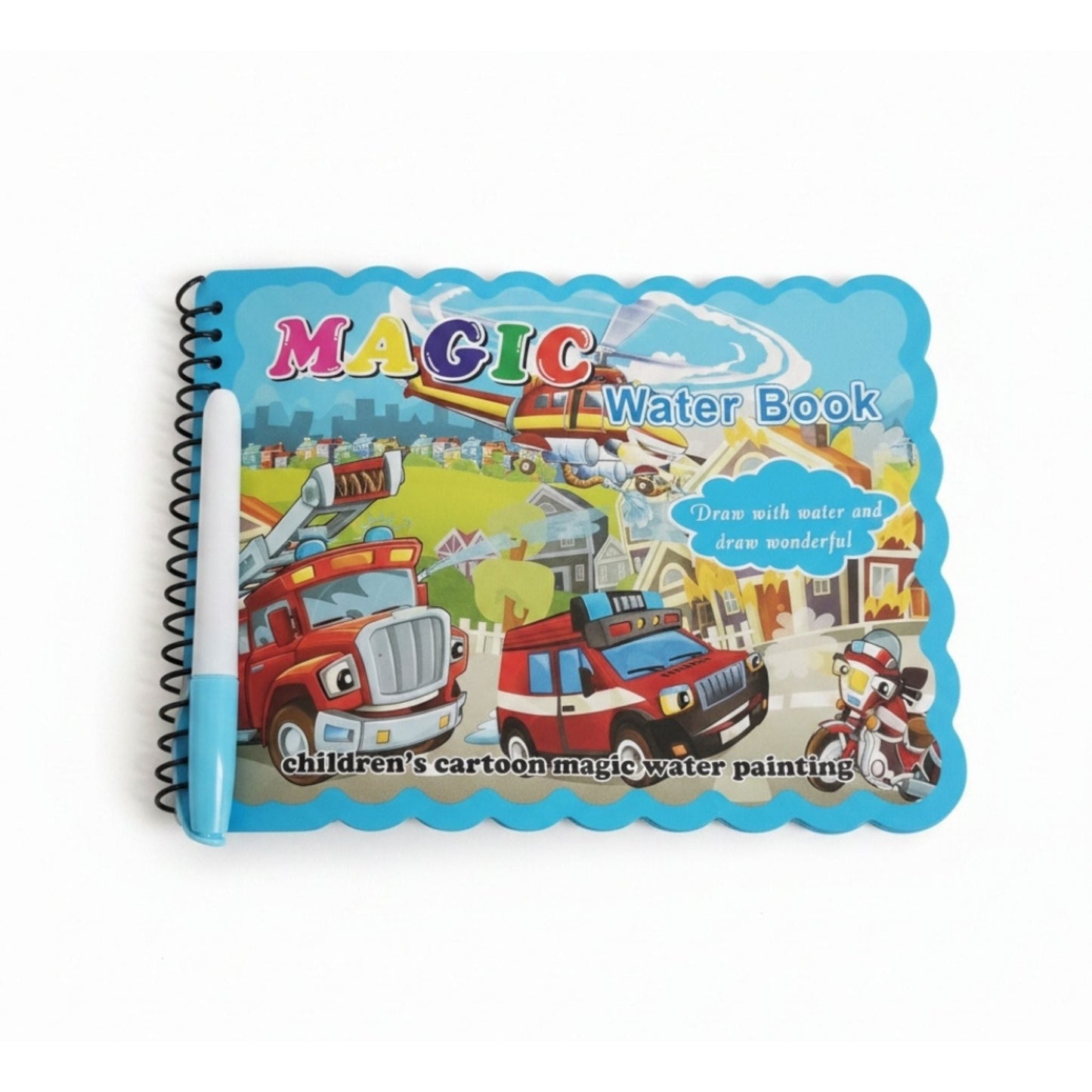 Magic Water Book - Fire Truck
