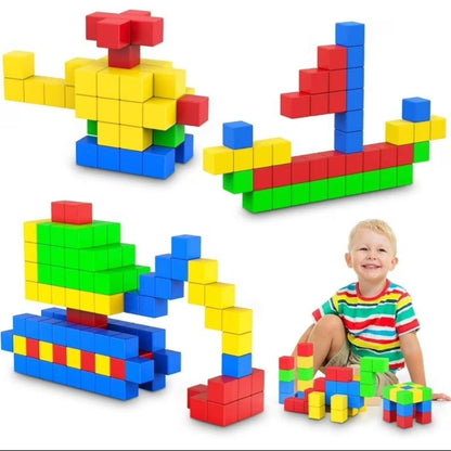 Magnetic Building Blocks Set for Kids – STEM Educational Construction Toy for Creative Building & Learning