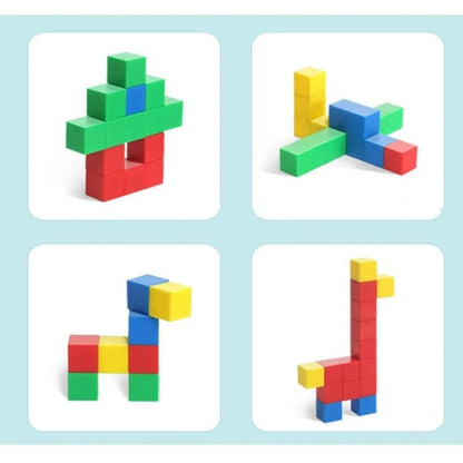 Magnetic Building Blocks Set for Kids – STEM Educational Construction Toy for Creative Building & Learning